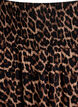 Jupe longue en viscose avec smocks, Marron, Packshot image number 2