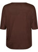 T-shirt ample en jersey de viscose, Marron, Packshot image number 1