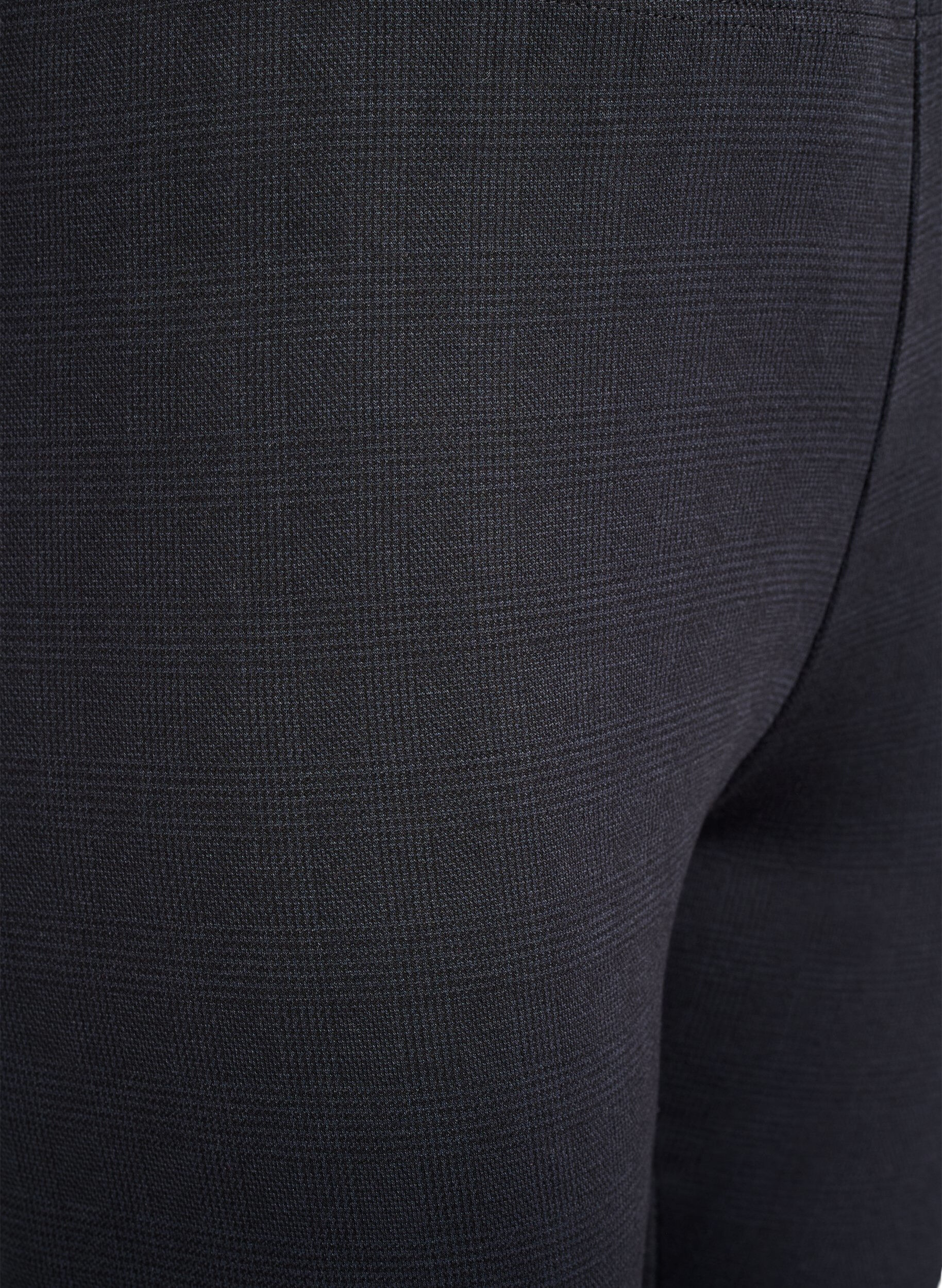 Zizzi Legging &agrave; motif et taille standard, Noir, Packshot image number 2