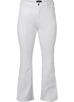 Jeans bootcut Ellen à taille haute, White, Packshot image number 0