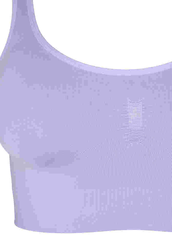 Soutien-gorge souple sans rembourrage, Lavender, Packshot image number 2
