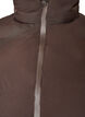 Doudoune sans manches courte avec col montant, Marron, Packshot image number 2