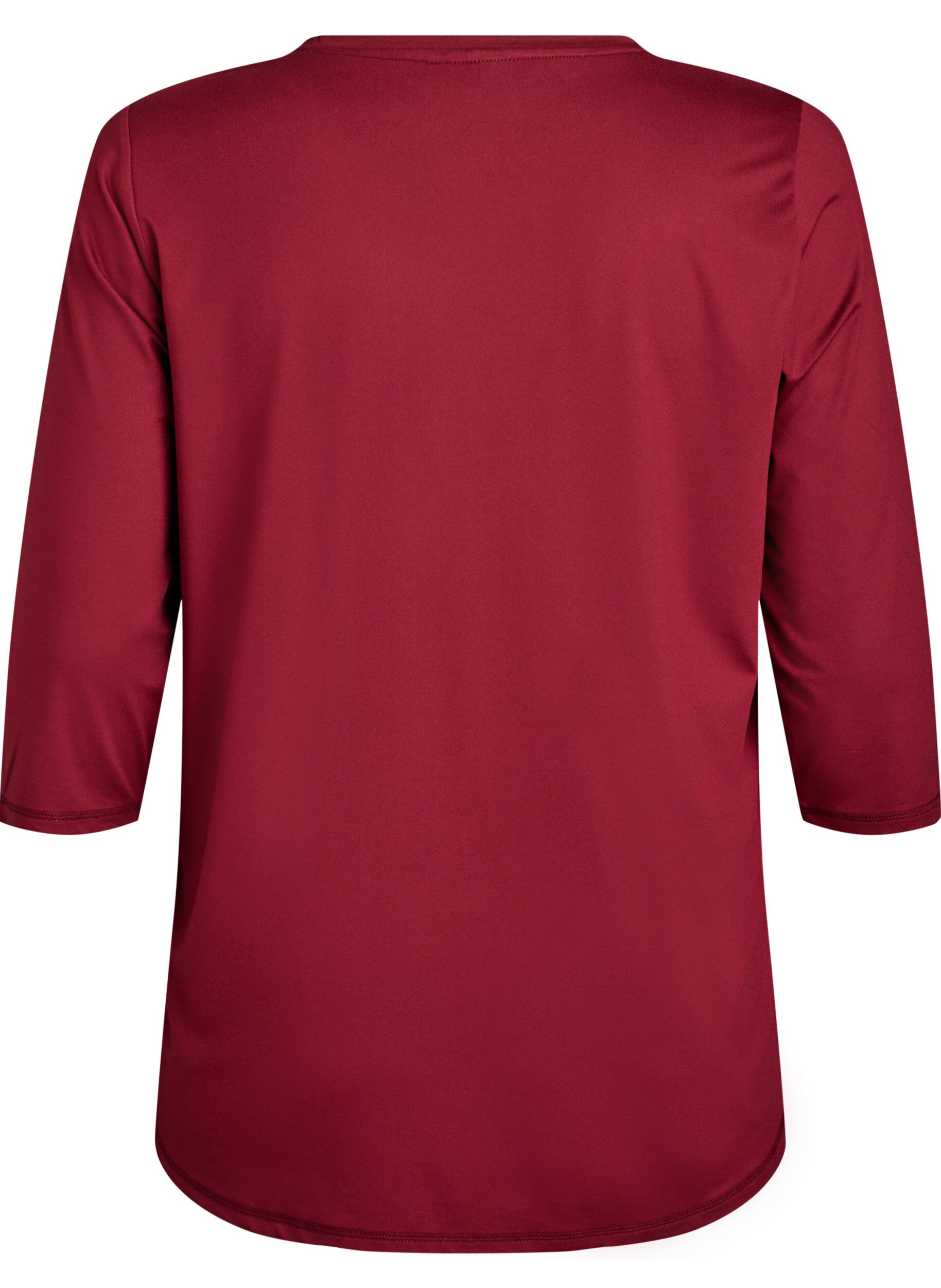 ZizziSporttop met 3/4 mouwen, Rood, Packshot image number 1