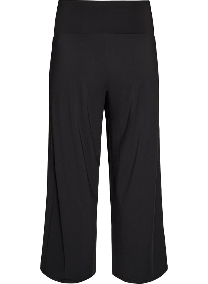 Pantalon d'entra&icirc;nement &agrave; coupe ample, Noir, Packshot image number 1