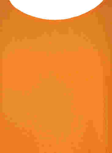 Viscose top met korte mouwen, Orange Peel, Packshot image number 2