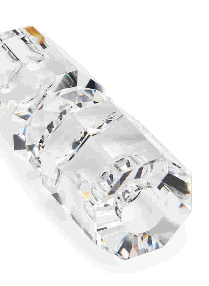Bougeoir en cristal, Clear, Packshot image number 1