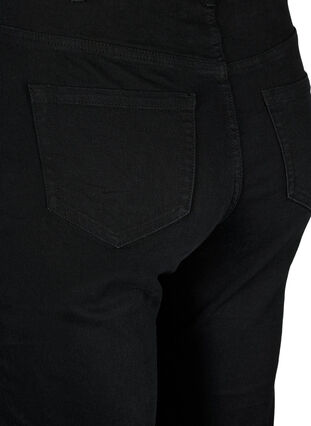 FLASH - Hoog getailleerde jeans met bootcut, Black, Packshot image number 3