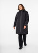 Functionele parka met reflecterende details, Black, Model image number 2