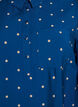 Korte jurk met kraag en borstzak, Blauw, Packshot image number 2