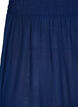 Korte broek van viscose met een hoge taille, Medieval Blue, Packshot image number 2