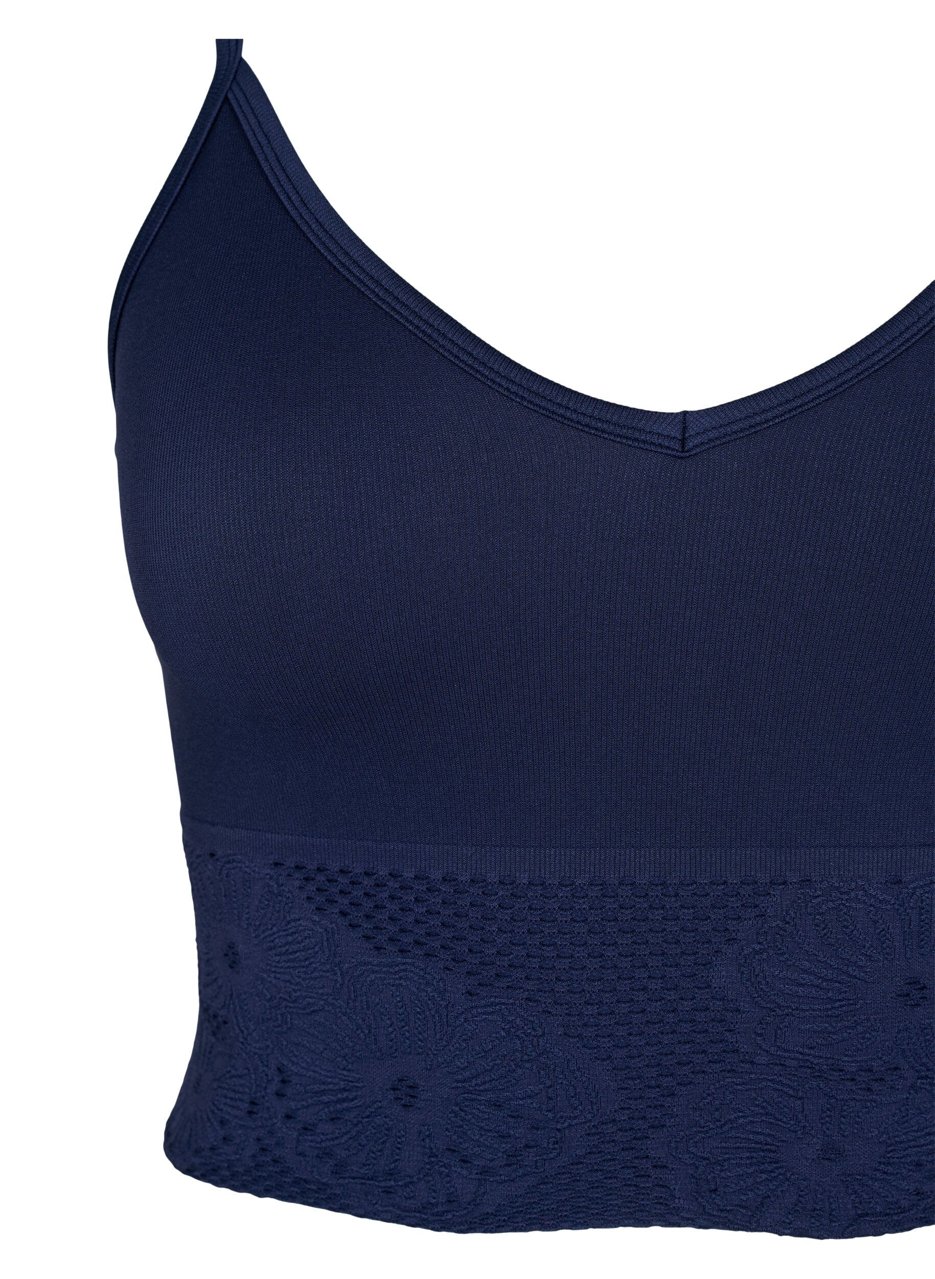 ZizziSeamless bh top, Peacoat ASS, Packshot image number 2