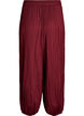 Ballonbroek met structuur en elastische taille, Rood, Packshot image number 1