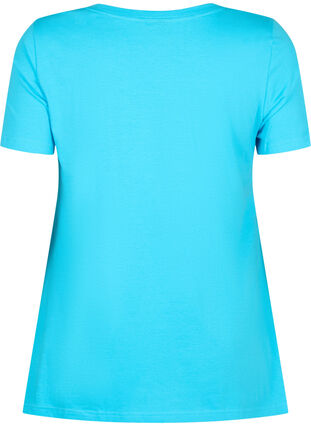 T-shirt en coton à manches courtes, Blue Atoll W. Be, Packshot image number 1