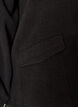 Teddyjack met capuchon en ritssluiting, Zwart, Packshot image number 3