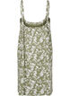 Robe &agrave; bretelles midi en coton bio, Vert, Packshot image number 1