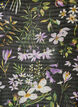 Blouse &agrave; imprim&eacute; floral et col V, Noir, Packshot image number 2