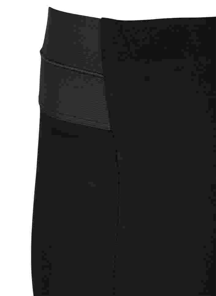 Jupe moulante avec élastique à la taille, Black, Packshot image number 2