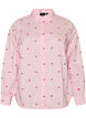 Shirt met geborduurde bloemen, Roze, Packshot image number 0