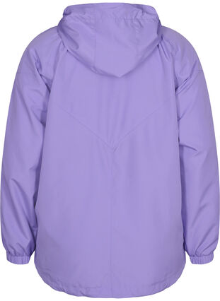 Veste courte avec capuche et ourlet inférieur réglable, Paisley Purple, Packshot image number 1