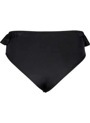 Bas de bikini à volants, Black, Packshot image number 1
