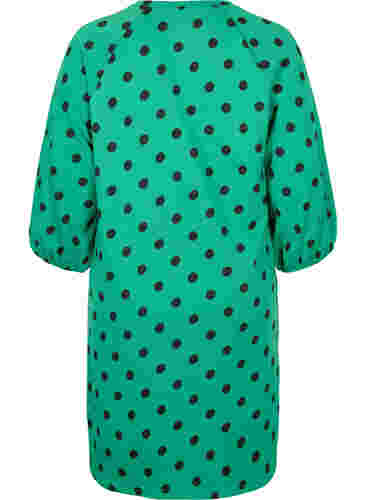 Robe à pois avec manches 3/4, Jolly Green Dot, Packshot image number 1
