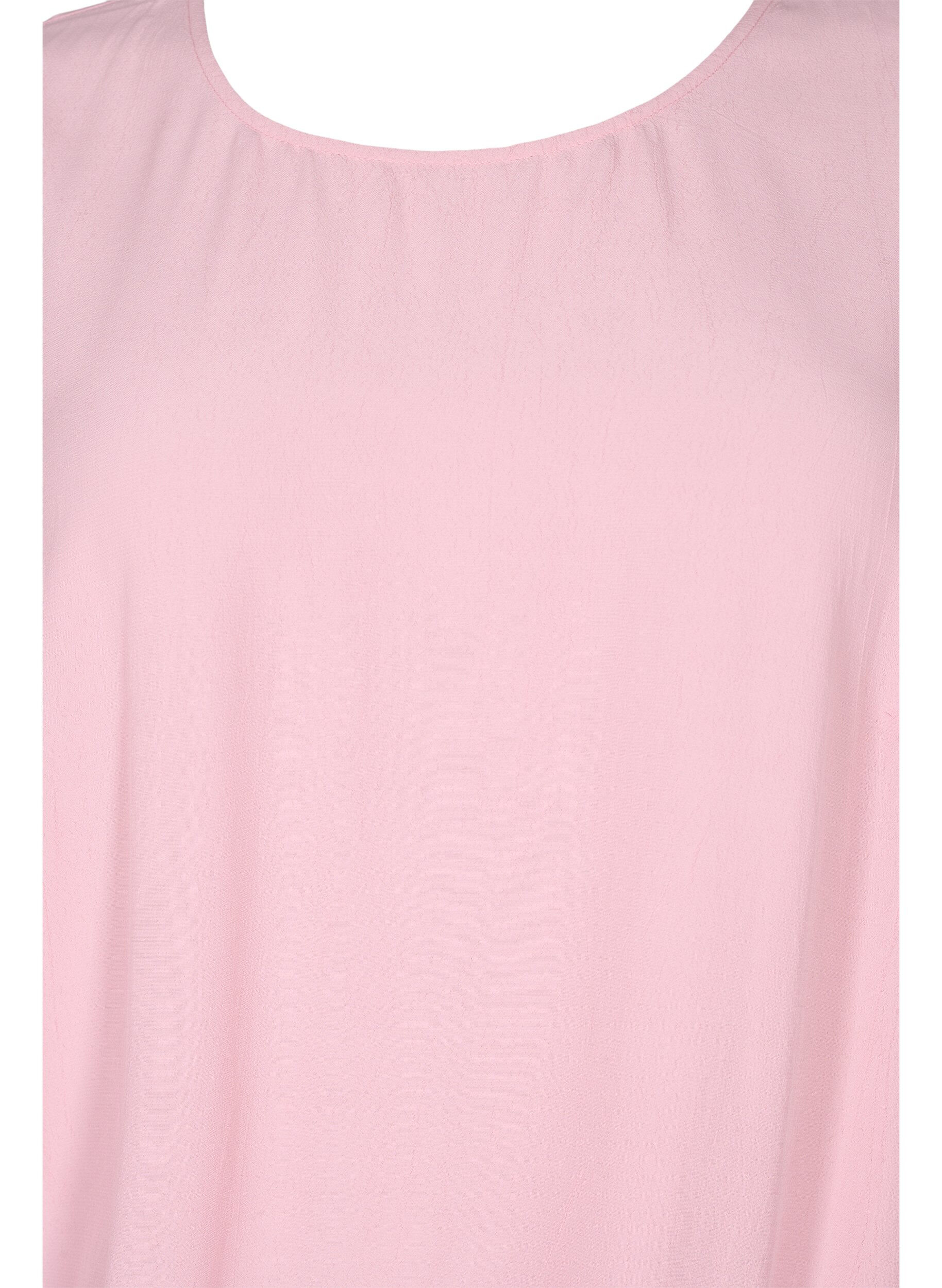 ZizziEffen viscose blouse met balloneffect, Zephyr, Packshot image number 2