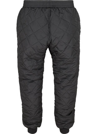 Pantalon thermique matelassé avec poches, Black, Packshot image number 1