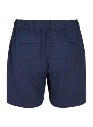 Short de couleur unie avec poches, Navy Blazer, Packshot image number 1