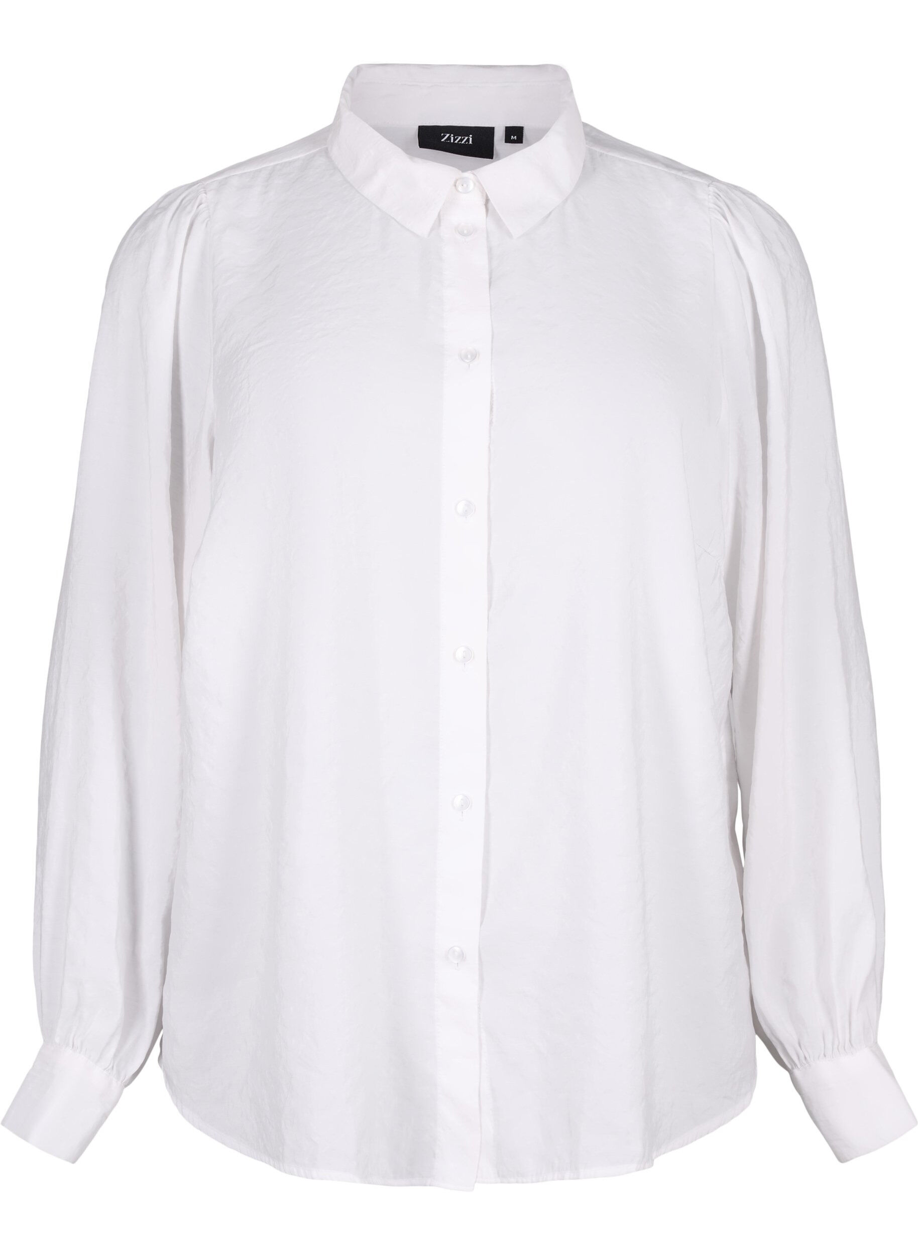 ZizziShirt met lange mouwen van Tencel &trade; Modal, Bright White, Packshot image number 0