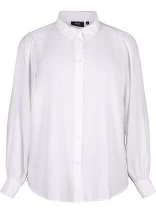 Chemise à manches longues en Modal TENCEL™, Bright White, Packshot image number 0
