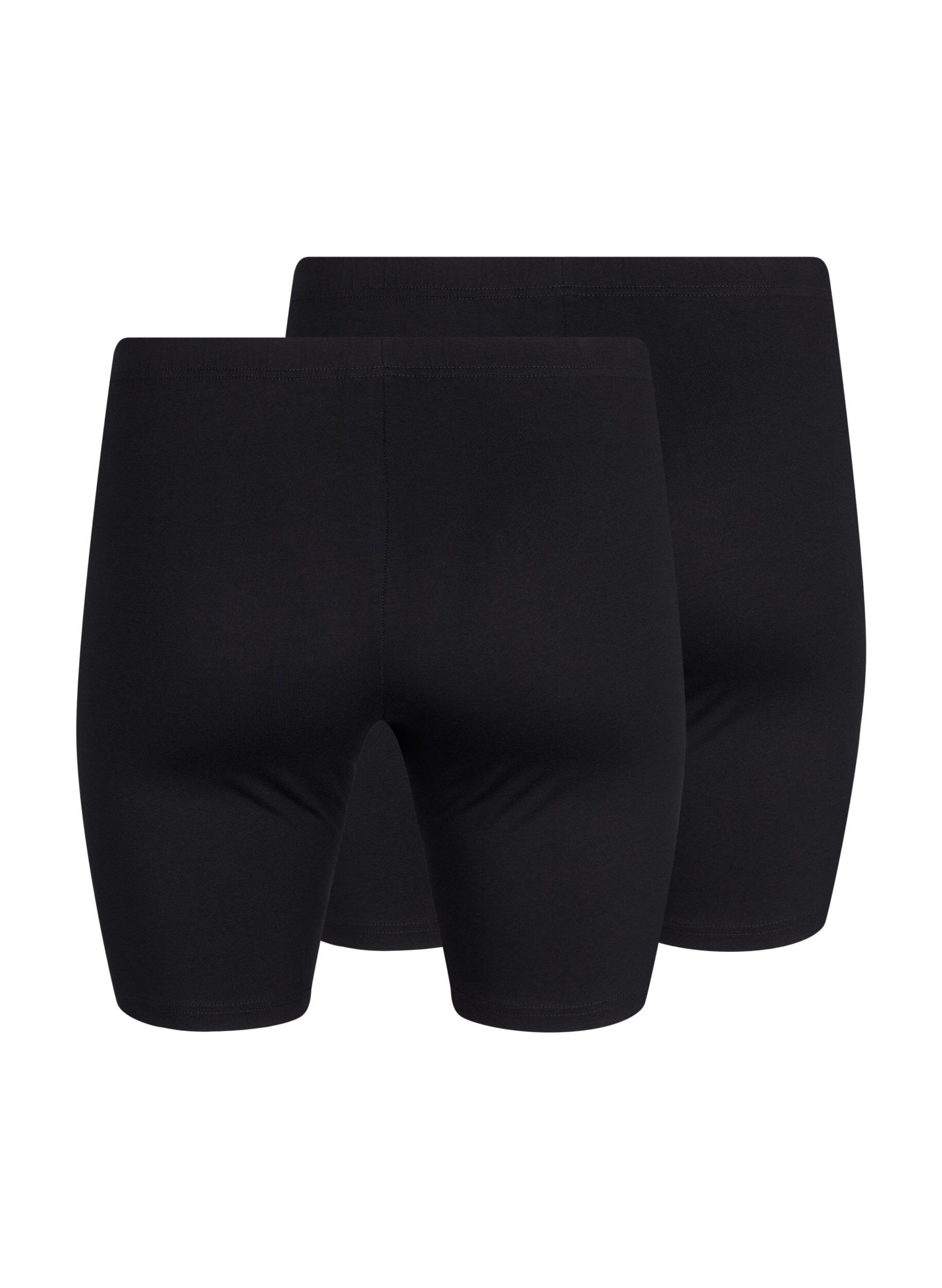 Zizzi FLASH - lot de 2 shorts cyclistes, Noir, Packshot image number 1