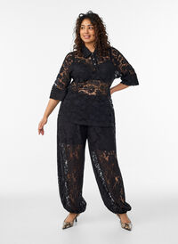 Pantalons Élégants McKees Monvisa pour Femmes en Noir Taille 40 GALEO Pantalons Élégants McKees Monvisa pour Femmes en Noir Taille 40 GALEO