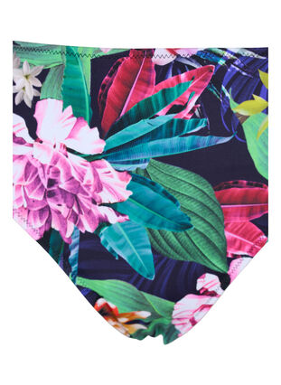 Culotte de bikini à taille haute, Flower Print, Packshot image number 2