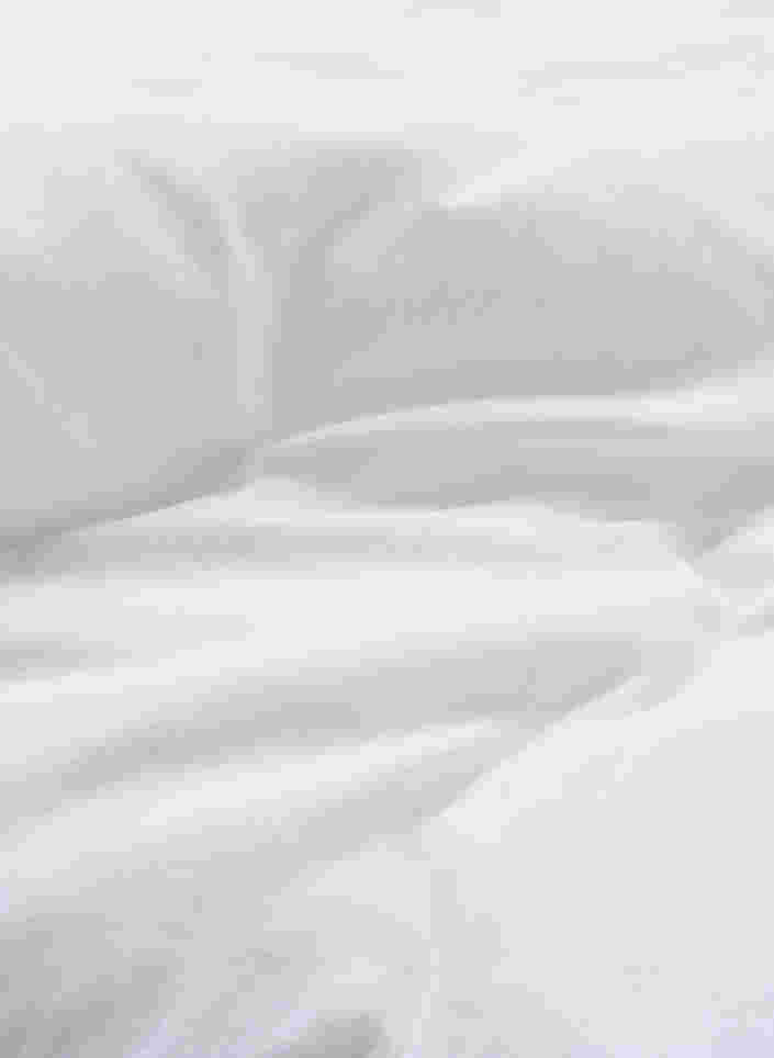 Parure de lit en coton, White Alyssum, Packshot image number 3