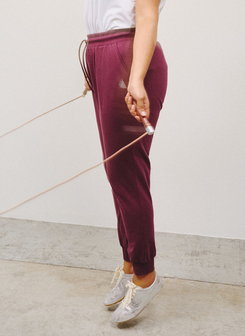 Effen gekleurd trainingsshirt, Wit, Image image number 0