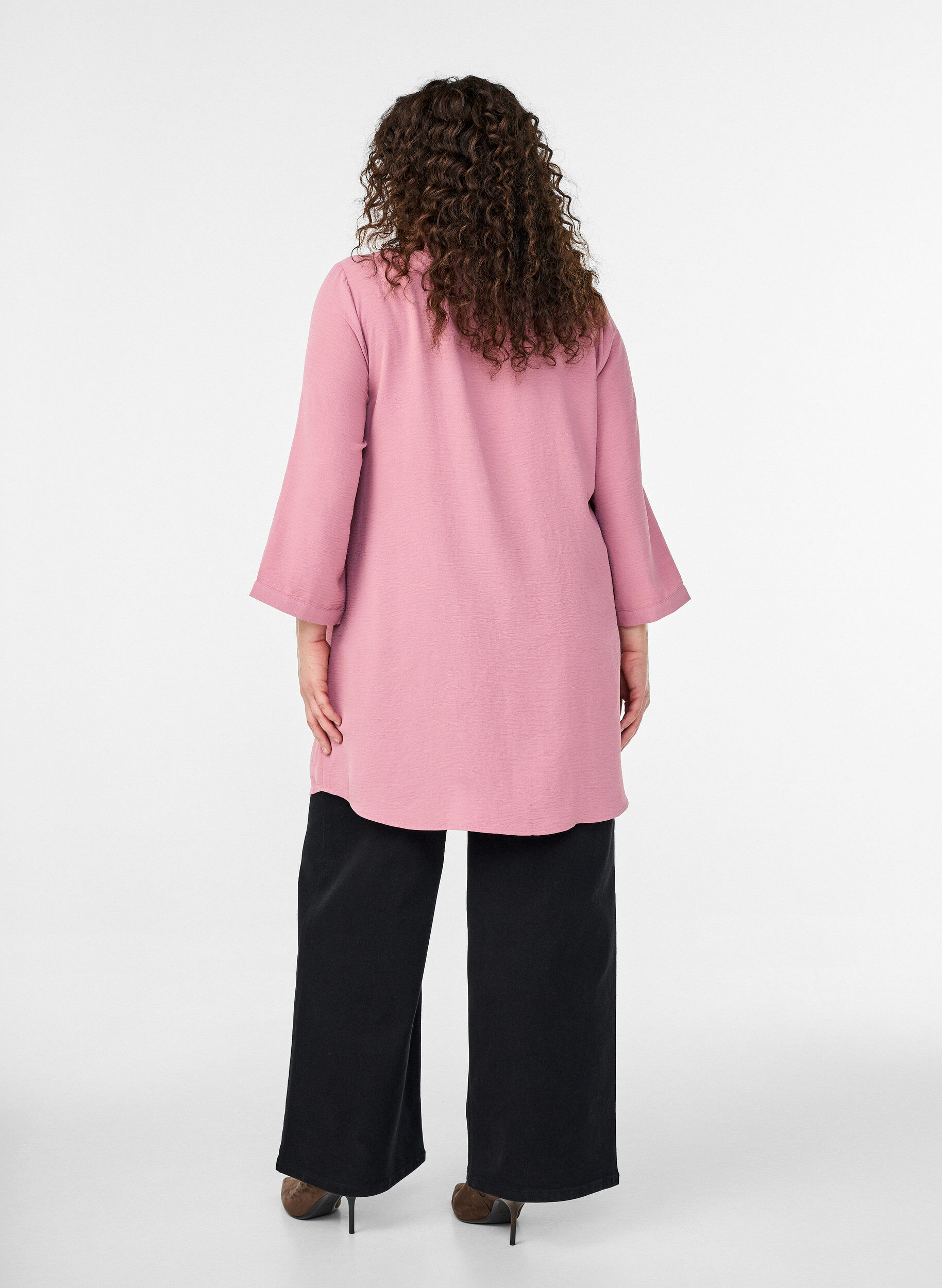 ZizziTuniek met 3/4 mouwen, Roze, Model image number 2