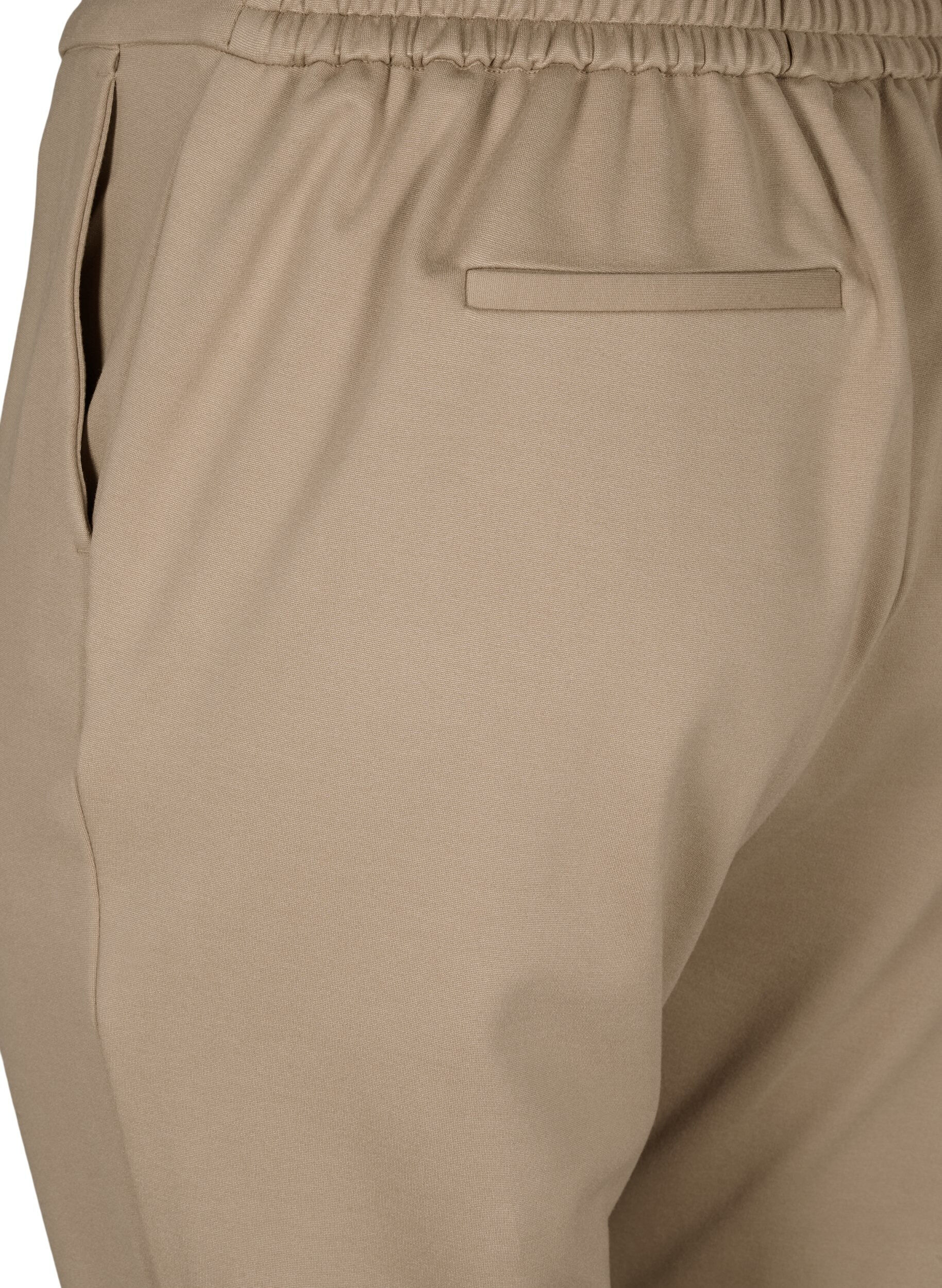 ZizziKorte broek met zakken, Beige, Packshot image number 3