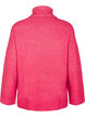 Gebreide blouse met col, Virtual Pink Mel., Packshot image number 1