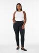 Emily Stay Black jeans met een reguliere taille, Zwart, Model image number 0