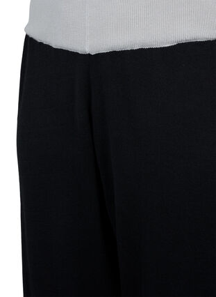 Pantalon en maille avec colorblock, Black Comb, Packshot image number 3