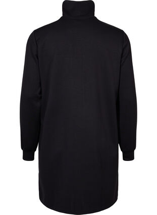 Robe pull-over à col montant, Black, Packshot image number 1