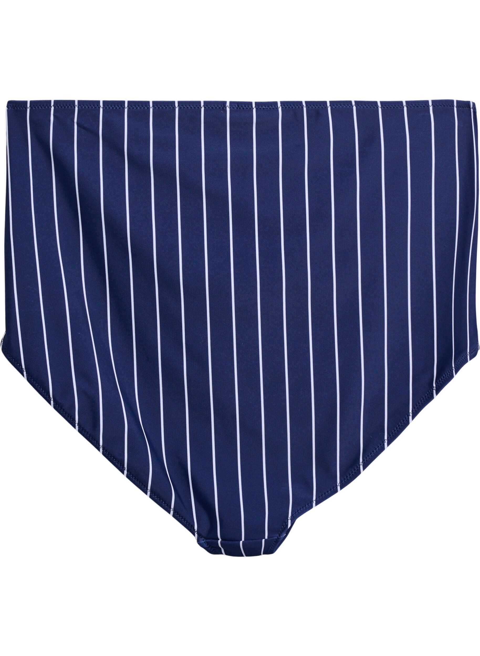 ZizziHigh waist bikinibroekjes met print, Blauw, Packshot image number 1