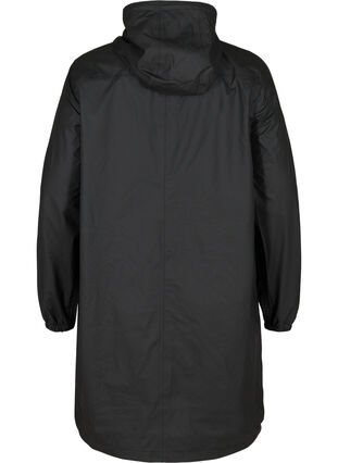 Imperméable à capuche avec coutures étanches, Black, Packshot image number 1