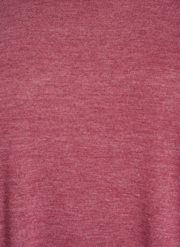 FLASH – Jersey blouse met 3/4 mouwen, Rood, Packshot image number 2