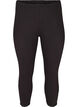 Een 3/4 legging met knopen, Zwart, Packshot image number 0