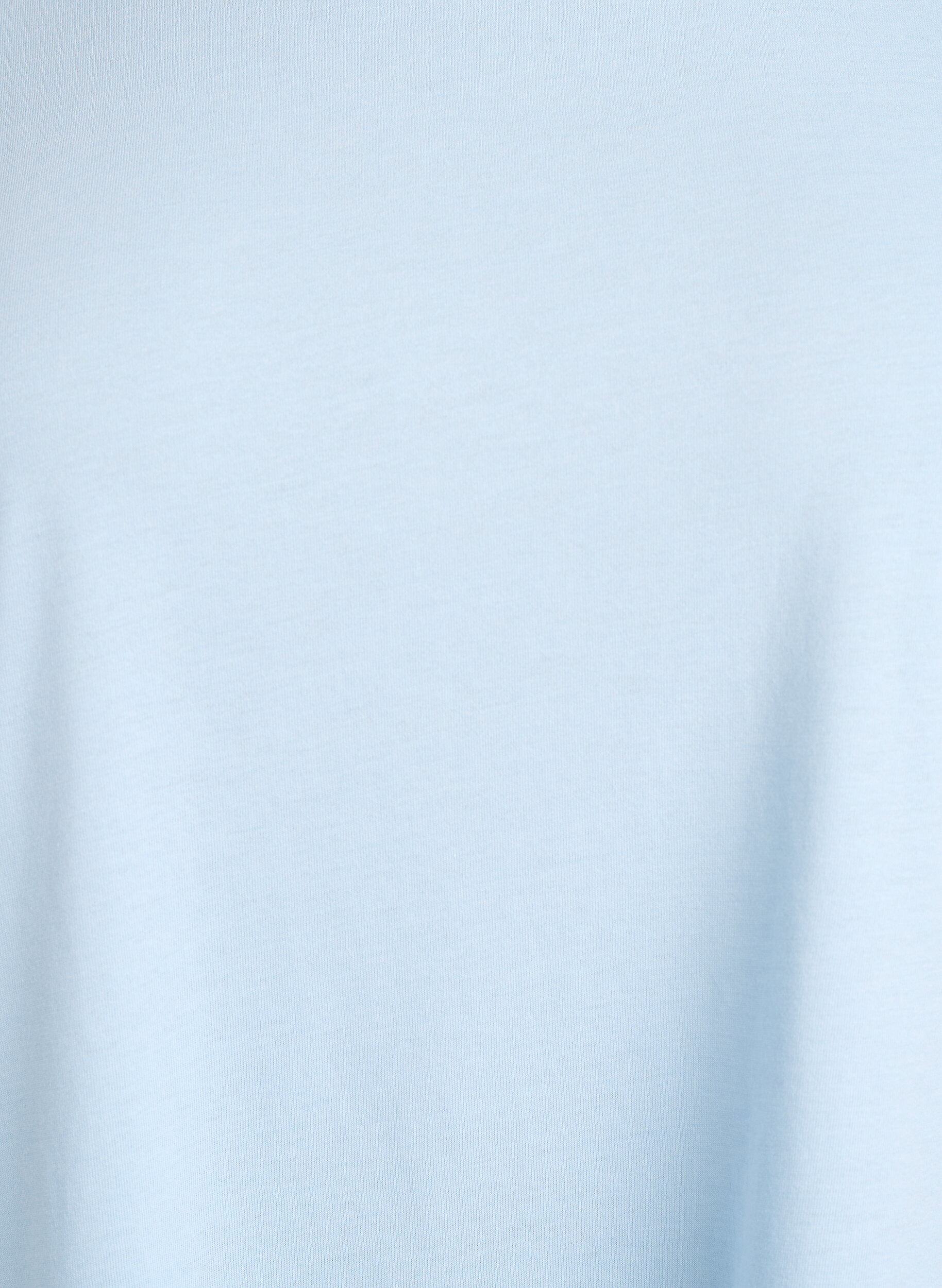 ZizziT-shirt met korte mouwen in een katoenmix, Blauw, Packshot image number 2