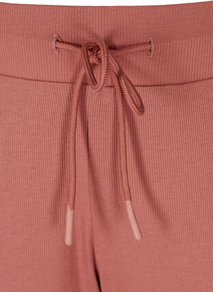 Pantalon-culotte ample en qualité côtelée, Old Rose, Packshot image number 2
