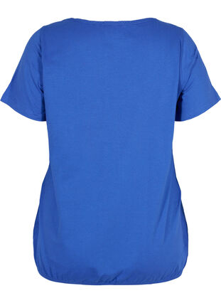 T-shirt en coton à manches courtes, Dazzling Blue, Packshot image number 1