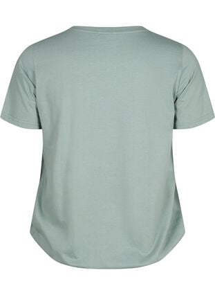 T-shirt en coton à manches courtes avec bord élastique, Chinois G. W. Live, Packshot image number 1
