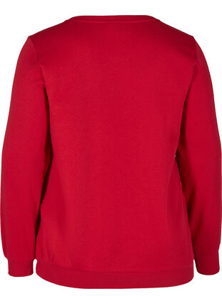 Kerst sweatshirt, Red Merry Xmas , Packshot image number 1